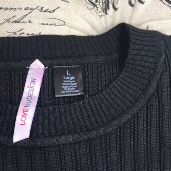 Love by Design Skivvy Ribbed Sweater - Picture 4 of 6